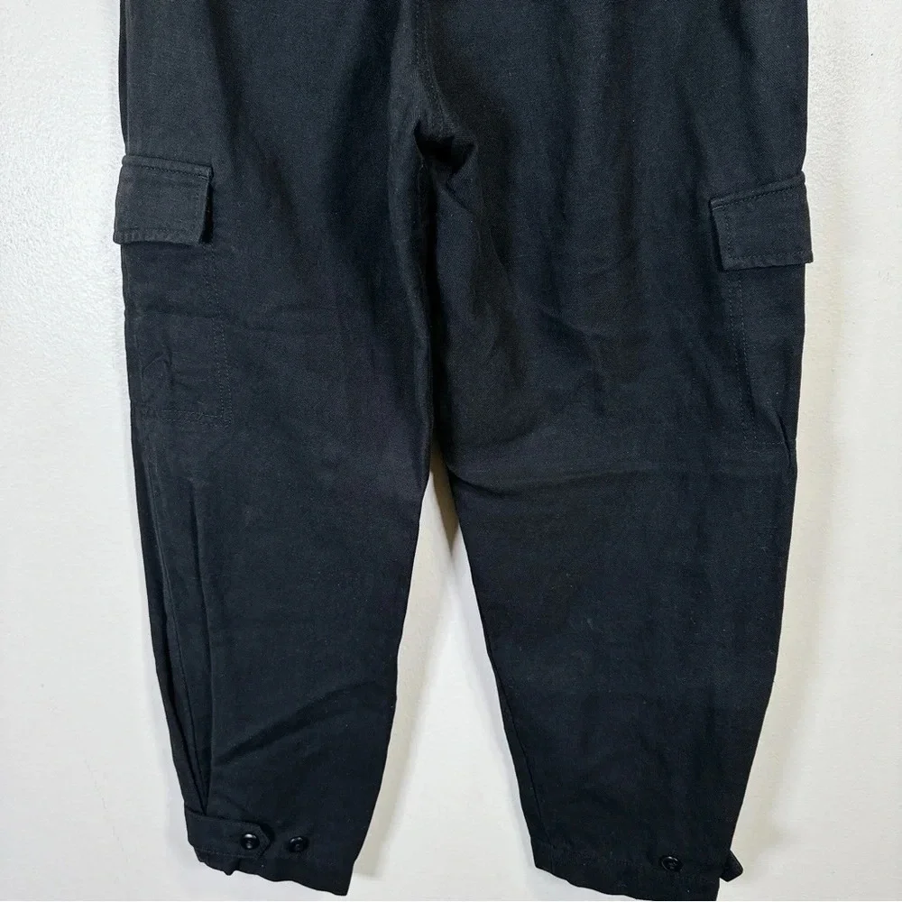 Banana Republic Cargo Utility Black Pant